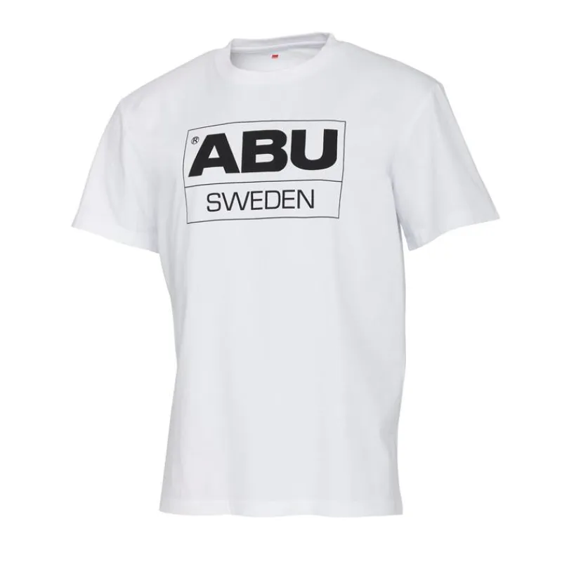 Abu Garcia T-Shirts, Polos & Chemises^Tee Shirt Manches Courtes Homme Legacy Sweden Logo T-Shirt - White
