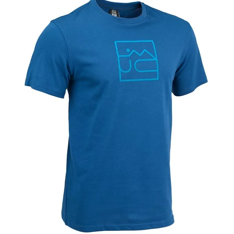 Tee Shirt Manches Courtes Homme Jmc Taithian - Bleu