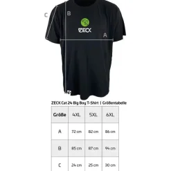 Tee Shirt Manches Courtes Homme Zeck Zeck Catfish Big Boy T-Shirt - Noir