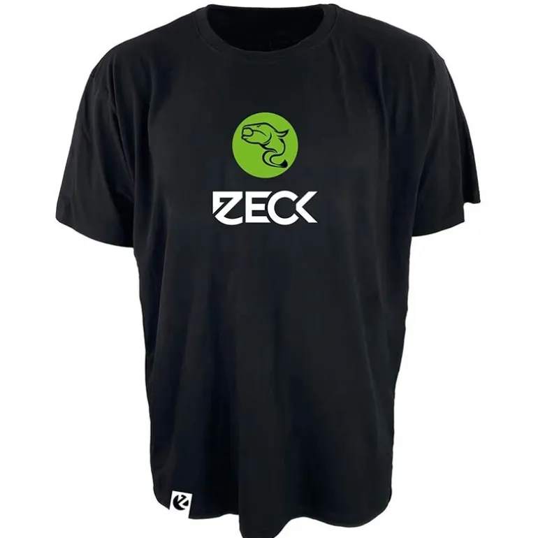 Tee Shirt Manches Courtes Homme Zeck Zeck Catfish Big Boy T-Shirt - Noir