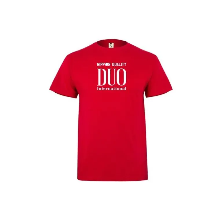 Tee Shirt Manches Courtes Homme Duo - Rouge
