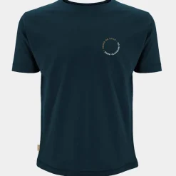 Tee Shirt Manches Courtes Homme Kumu Heads Or Tail - Bleu