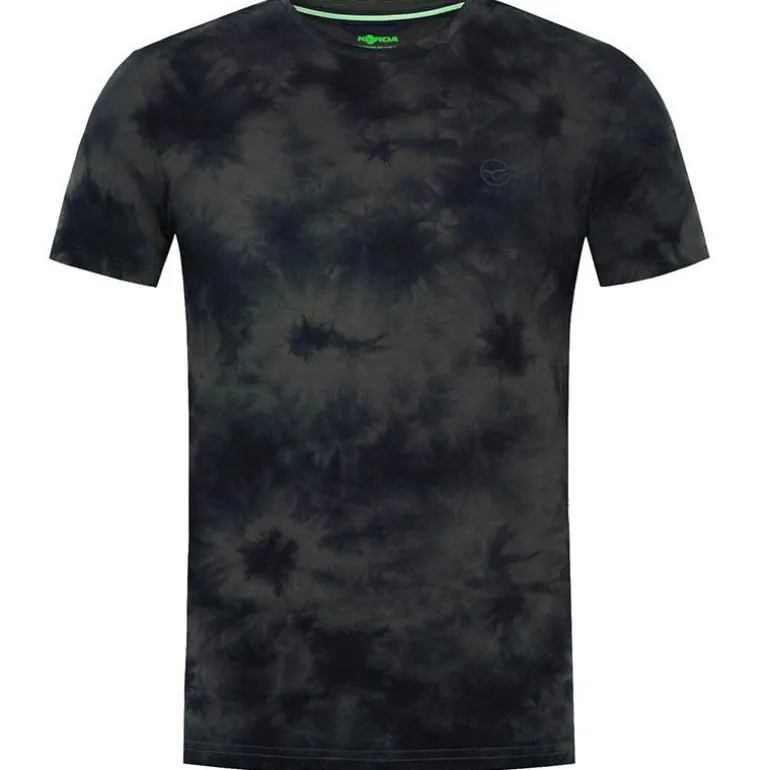 Tee Shirt Manches Courtes Homme Korda Tie Dye - Late Grey