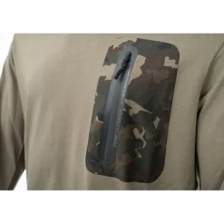 Tee Shirt Manches Courtes Homme Nash Zt Hd Long Sleeve - Kaki