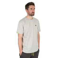 Tee Shirt Manches Courtes Homme Fox Matrix Large Logo T-Shirt - Gris