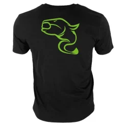Tee Shirt Manches Courtes Homme Zeck Catfish - Noir