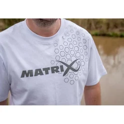 Fox Matrix T-Shirts, Polos & Chemises^Tee Shirt Manches Courtes Homme White Hex Print T-Shirt - Blanc