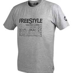 Tee Shirt Manches Courtes Homme Freestyle Limited Edition 002 - Gris