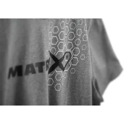 Tee Shirt Manches Courtes Homme Fox Matrix Grey Hex Print T-Shirt - Gris