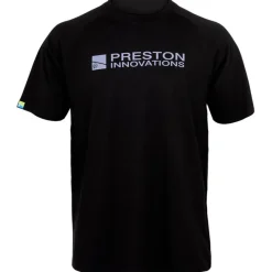 Preston Innovations T-Shirts, Polos & Chemises^Tee Shirt Manches Courtes Homme Lightweight Black Raglan - Noir