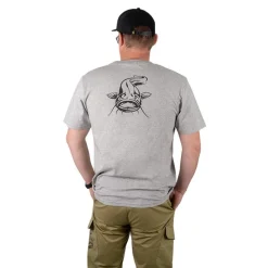 Black Cat T-Shirts, Polos & Chemises^Tee Shirt Manches Courtes Homme Grey Marl Tshirt - Gris
