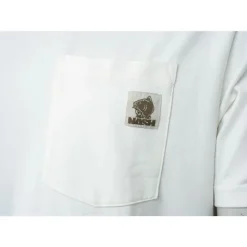 Nash T-Shirts, Polos & Chemises^Tee Shirt Manches Courtes Homme Make It Happen Badge Pocket - Ecru