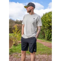Tee Shirt Manches Courtes Homme Fox Matrix Mini Logo T-Shirt - Gris