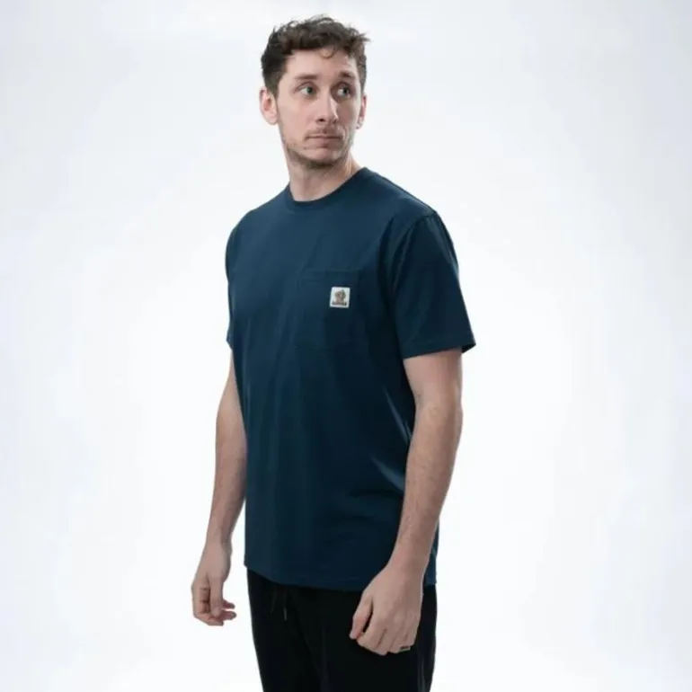 W.O.F. T-Shirts, Polos & Chemises^Tee Shirt Manches Courtes Homme Thon - Bleu