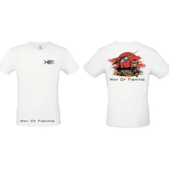 Tee Shirt Manches Courtes Homme W.O.F. Manga - Blanc