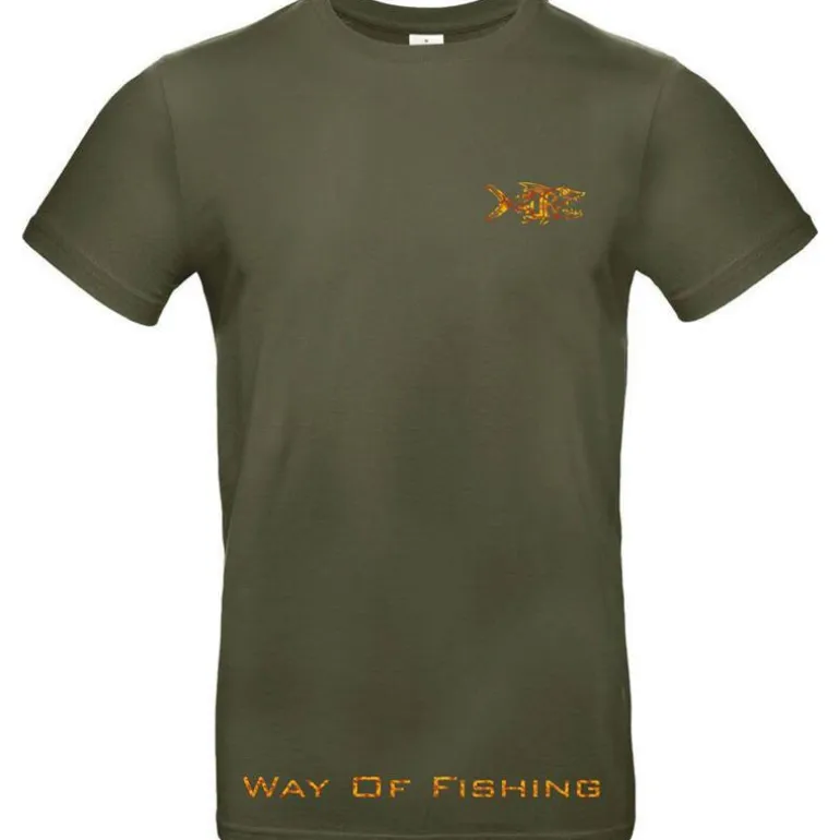 Tee Shirt Manches Courtes Homme W.O.F. Croix - Kaki