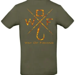 Tee Shirt Manches Courtes Homme W.O.F. Croix - Kaki