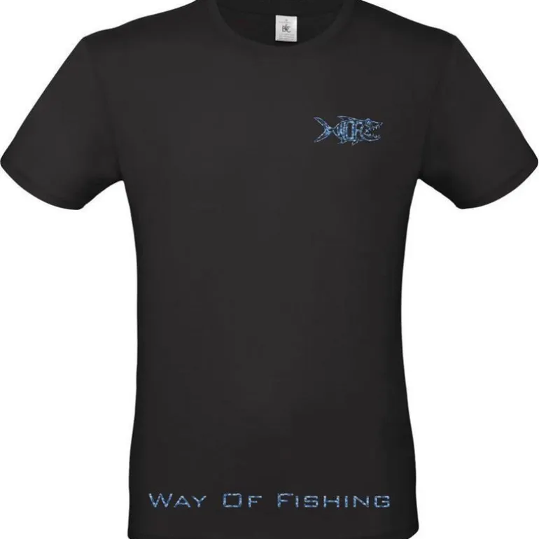 Tee Shirt Manches Courtes Homme W.O.F. Thon - Noir