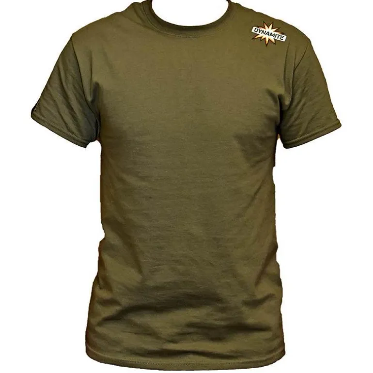 Tee Shirt Manches Courtes Homme Dynamite Baits - Kaki