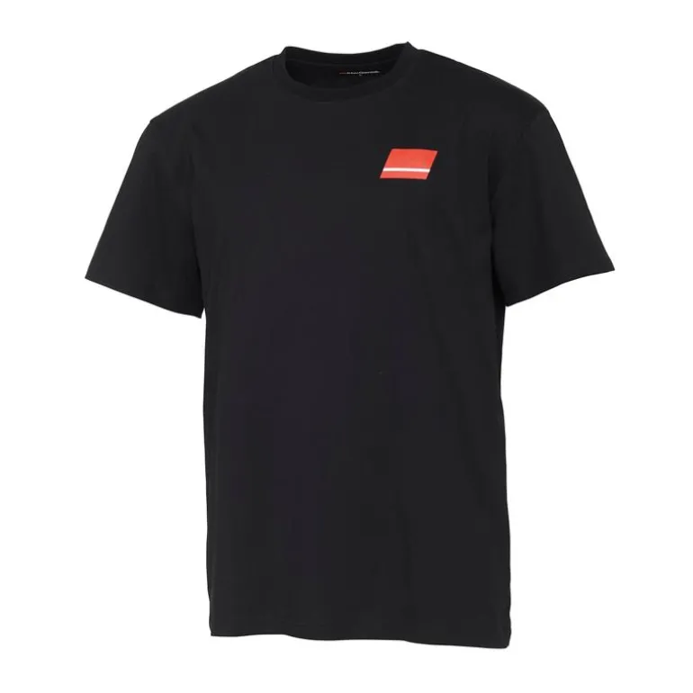 Tee Shirt Manches Courtes Homme Abu Garcia Flag Logo T-Shirt - Noir