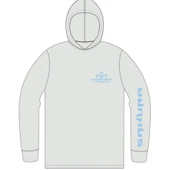 Tee Shirt Manches Longues Homme Sakura Uv Long Sleeves Hoodie - Gris