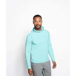 Tee Shirt Manches Longues Homme Orvis Sun Defense L/S Hoodie - Fresh Air