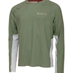 Westin Anti-Uv^Tee Shirt Manches Longues Homme Flats Upf Shirt - Sage Green