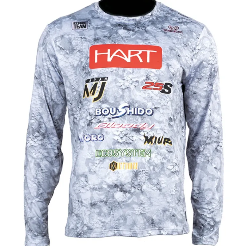 Hart Anti-Uv^Tee Shirt Manches Longues Homme Volcano - Gris