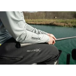 Fox Matrix Anti-Uv|T-Shirts, Polos & Chemises^Tee Shirt Manches Longues Homme Uv Protective Long Sleeve T-Shirt - Gris