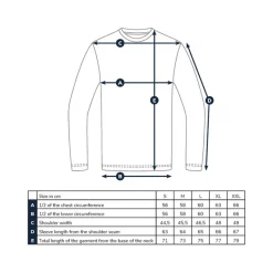 Adventer & Fishing Anti-Uv^Tee Shirt Manches Longues Homme Bozed Anti Uv - Marine