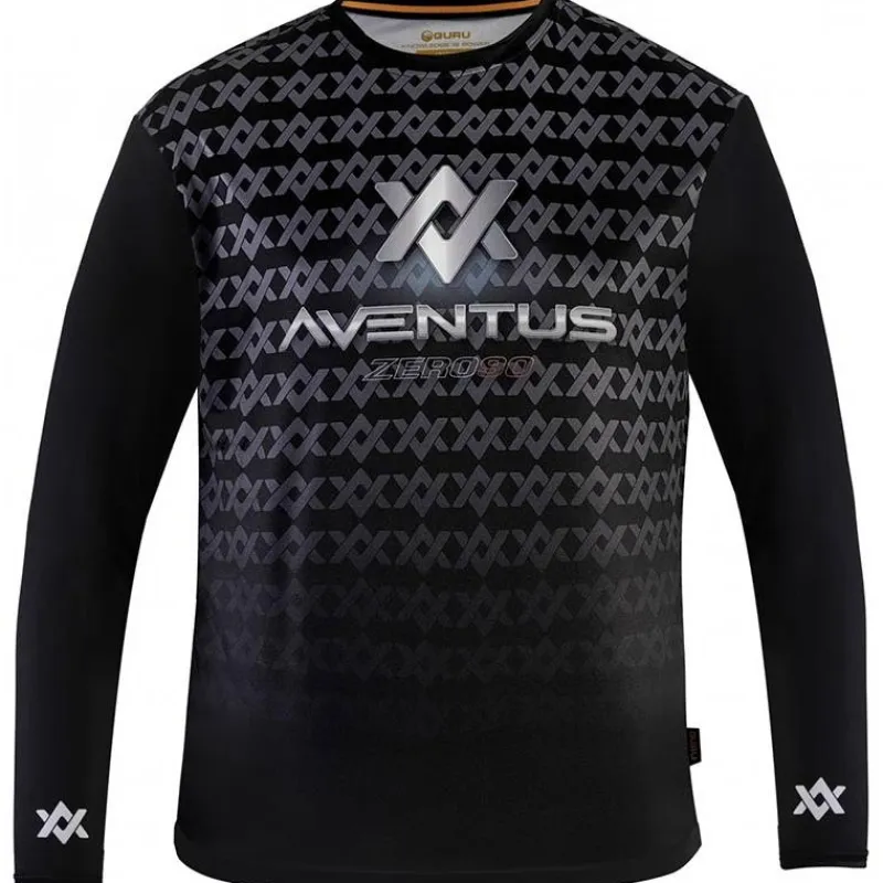 Guru Anti-Uv^Tee Shirt Manches Longues Homme Aventus Sun Core Shirt Upf 50+ - Noir