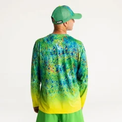 Tee Shirt Manches Longues Homme Adventer & Fishing Bozed Anti Uv - Mahi Mahi