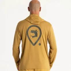 Tee Shirt Manches Longues Homme Adventer & Fishing Golon Anti Uv - Jaune