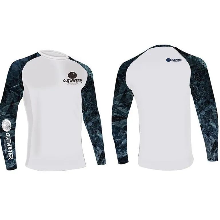 Tee Shirt Manches Longues Homme Outwater Camp One Dark Blue