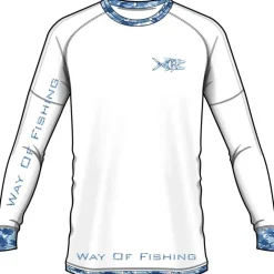 W.O.F. Anti-Uv|T-Shirts, Polos & Chemises^Tee Shirt Manches Longues Homme Uv Thon - Blanc