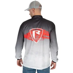 Fox Rage Anti-Uv^Tee Shirt Manches Longues Homme Performance Team Top - Noir/Blanc