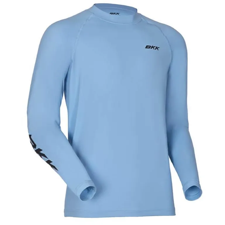 Tee Shirt Manches Longues Homme Bkk Long Sleeve Performance Shirt Barramundi - Bleu Clair