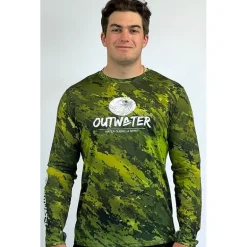 Tee Shirt Manches Longues Outwater Spreks - Green Forest