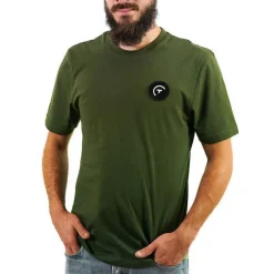 Sur vos traces Cadeaux & Décoration|Cadeaux & Décoration^Tee Shirt Pêche Personnalisable - Kaki