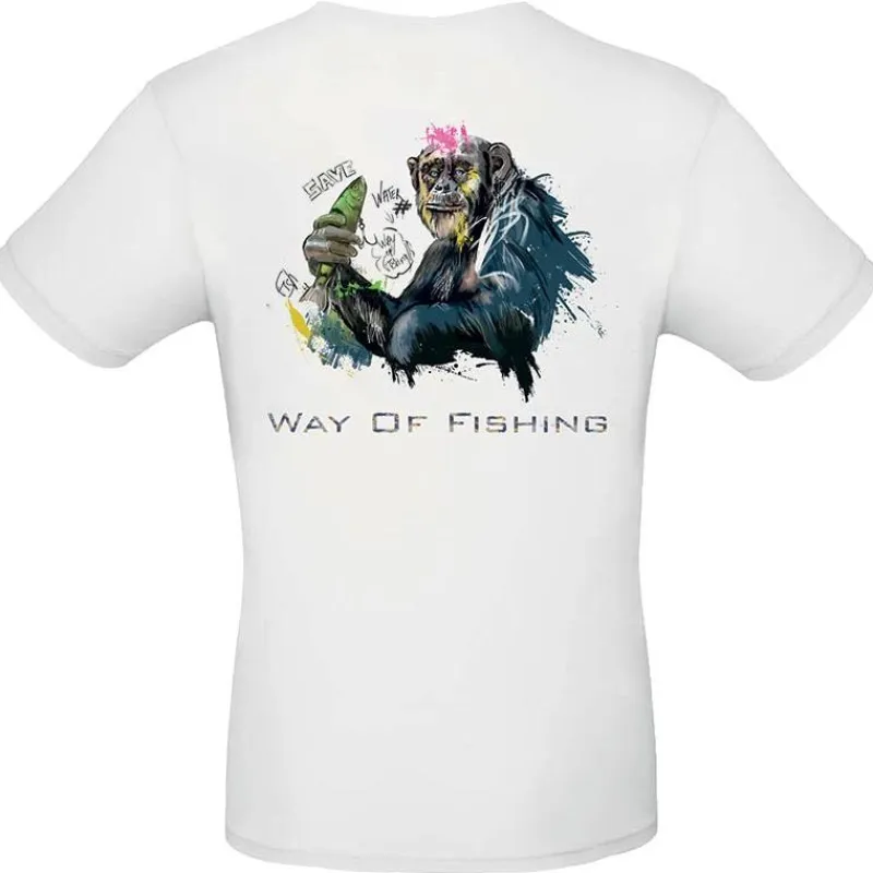 W.O.F. T-Shirts, Polos & Chemises^Tee Shrt Manches Courtes Homme Bonobo - Blanc