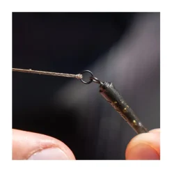 Tige Pour Plomb Avid Carp Outline Flecktone Long Bag Stem - Ring Swivel