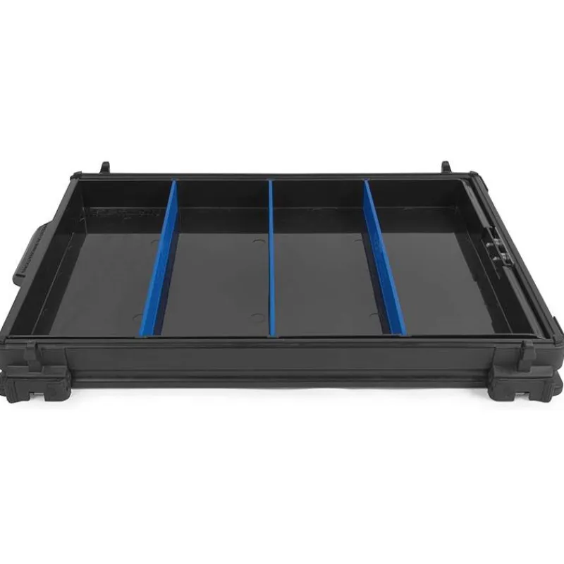 Preston Innovations Stations - Paniers Sièges^Tiroir Absolute Mag Lok - Deep Side Drawer With Removable Dividers Unit