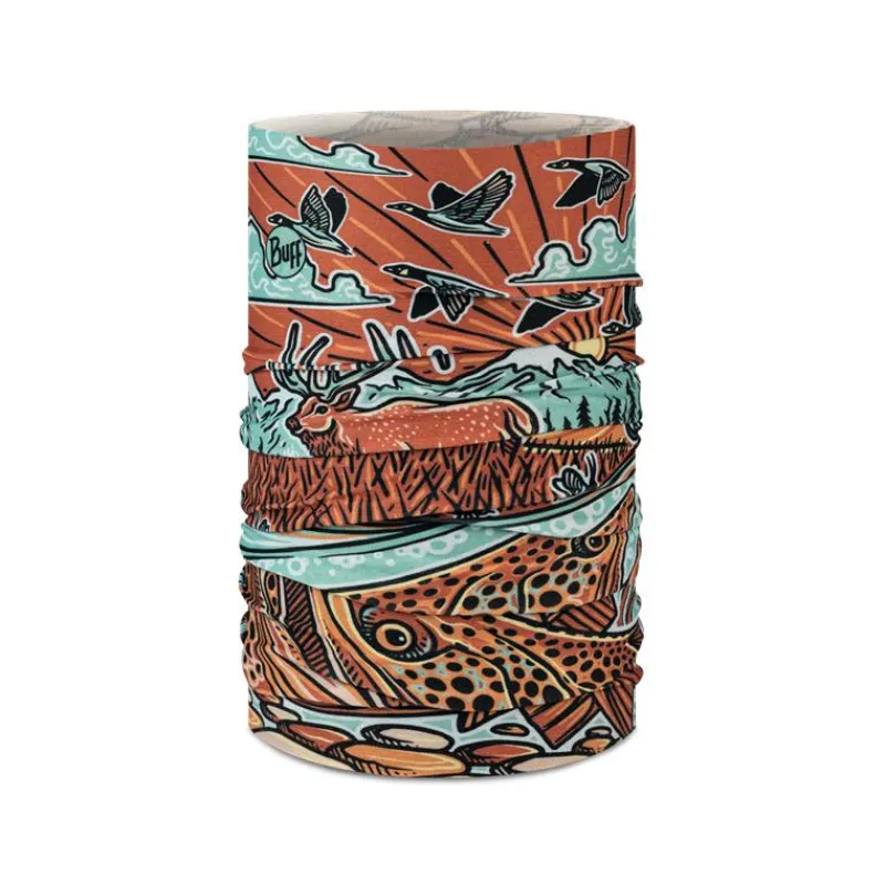 Buff Bonnets, Tours De Cou & Gants^Tour De Cou Casey Underwood Trout Scape