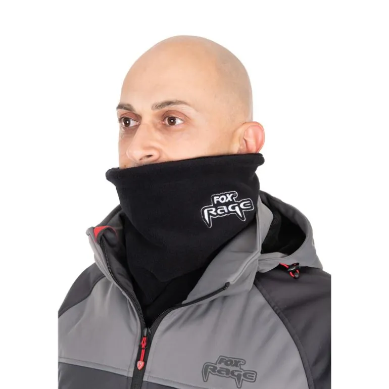 Tour De Cou Fox Rage Ragewear Fleece Snood - Noir