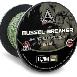 Anaconda Fils - Tresses Carpe^Tresse Anac X-8 Carrier Mussel Breaker Sink - 600M