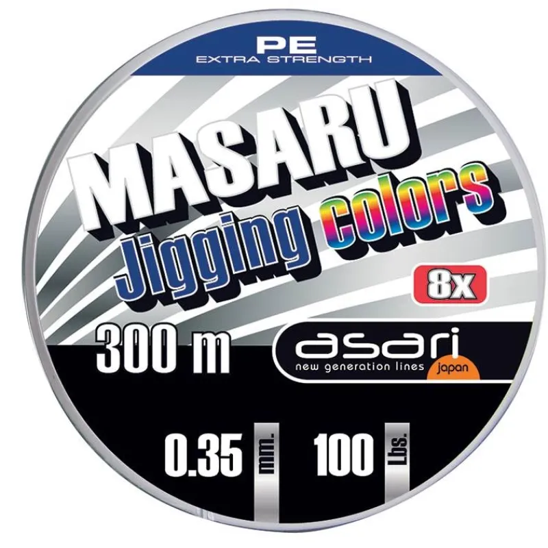 Asari Tresses - Fils - Bdl Mer^Tresse Masaru Jigging Colors - 300M