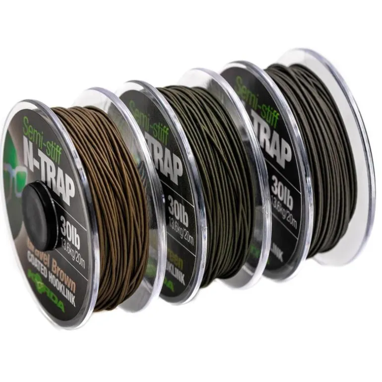 Tresse À Bas De Ligne Korda N-Trap Semi -Stiff - 20M