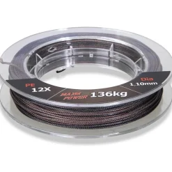Tresse À Bas De Ligne Unicat Camou X Braid Leader - 25M