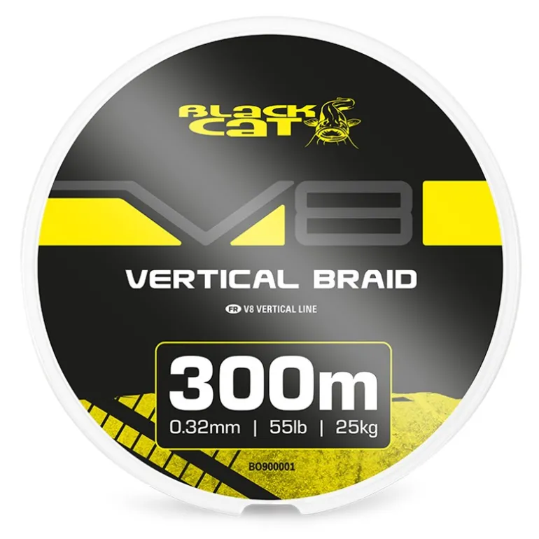 Tresse Black Cat V8 Vertical Braid - 300M