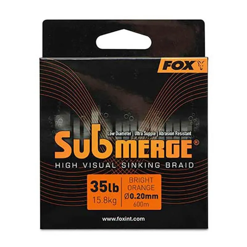 Fox Fils - Tresses Carpe^Tresse Carpe Edges Submerge Orange Sinking Braid
